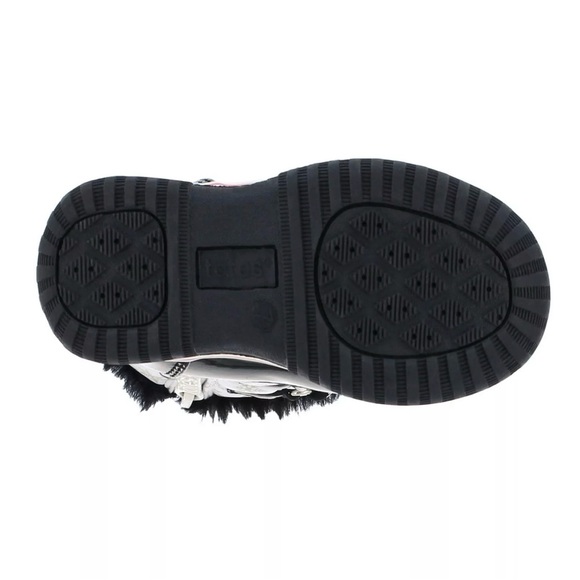 Totes Kids Muller Black and White Snow Boots with Snowflake Design - Picture 11 of 11